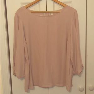 LC Lauren Conrad Blouse - Blush - Like New